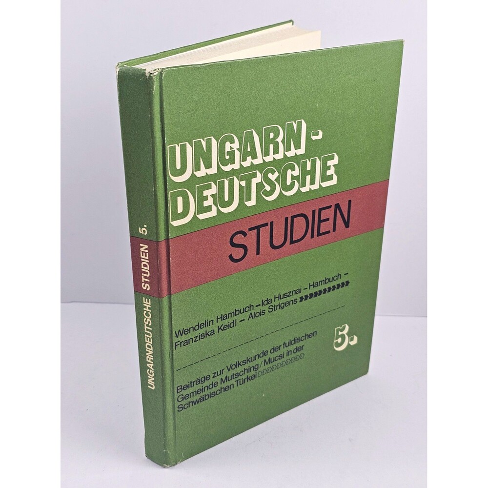 Ungarn-Deutsche Studien 5 (Paperback, German, 1989 Tankönyvkiadó) Illus.